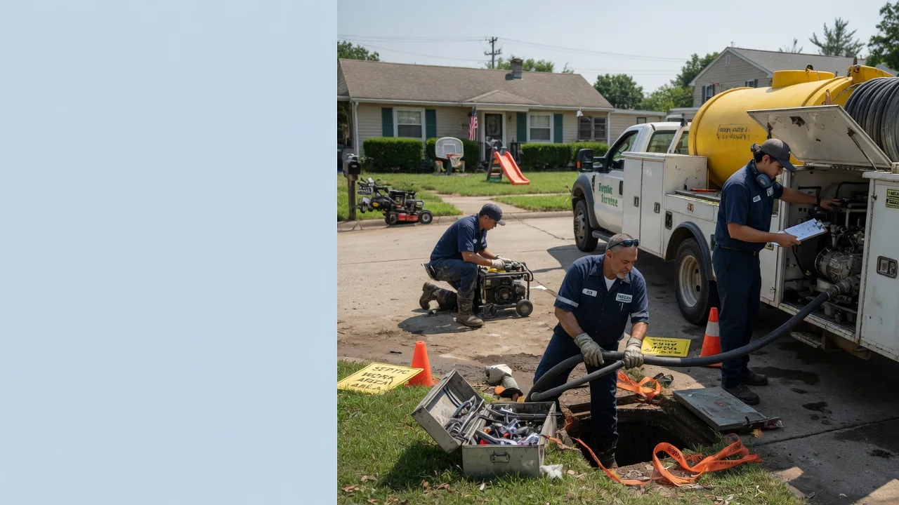 Septic Tank Pumping in Meadow Bridge, WV near me